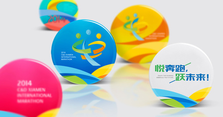 奔跑于正午的鷺島——2014建發(fā)廈門國際馬拉松視覺設(shè)計(jì)巡禮